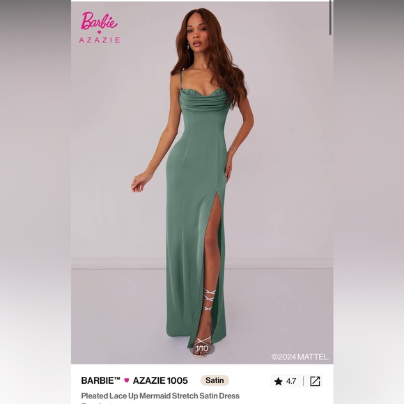 Azazie Barbie dress - Picture 1 of 2